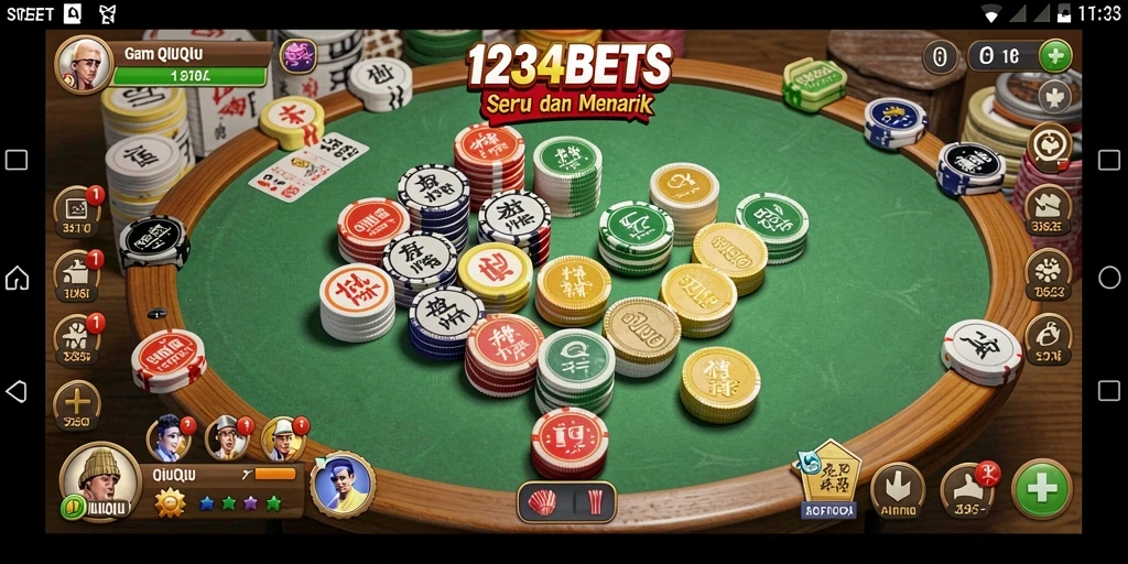 Tampilan gameplay seru dalam aplikasi 1234BETS yang menyenangkan.