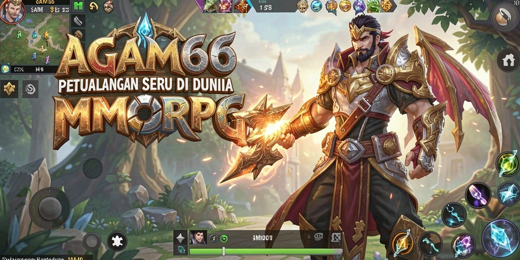 Screenshot dari gameplay AGAM66 yang menunjukkan aksi pertempuran seru.
