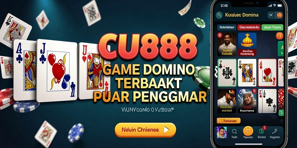 Tampilan menarik dari gameplay Domino CU888 yang seru.