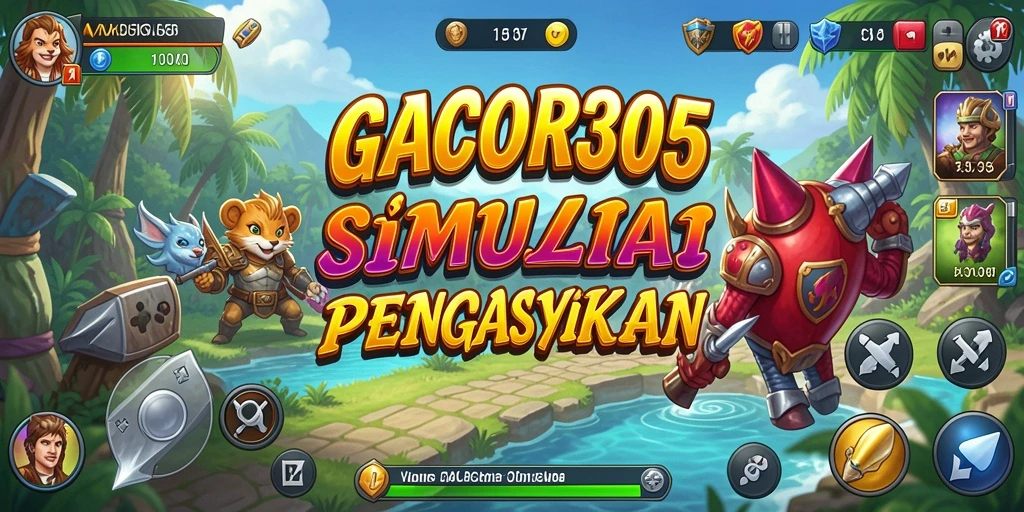 Tampilan gameplay menarik GACOR305 yang mendebarkan.