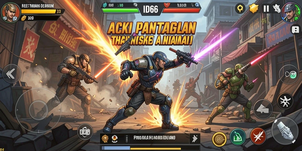 Menampilkan aksi gameplay memukau dari ID66.