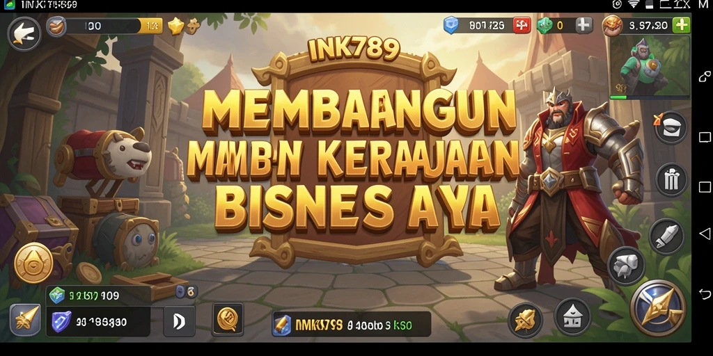 Visual gameplay INK789 yang menarik dan interaktif.