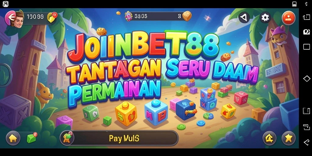 Screenshot gameplay <strong>JOINBET88</strong> dengan tantangan puzzle yang menarik.