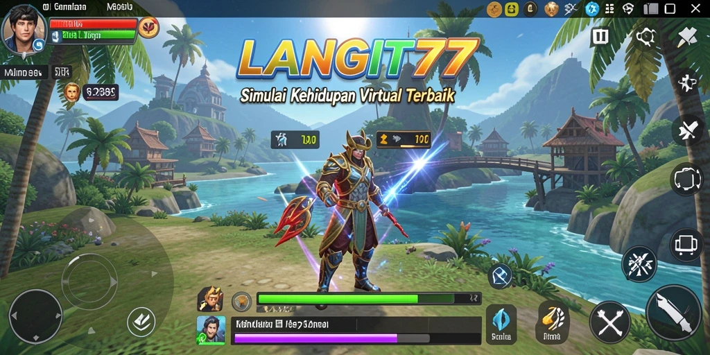 Tampilan gameplay <strong>LANGIT77</strong> yang menarik dan interaktif.