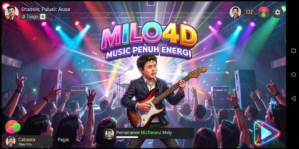 Tampilan gameplay interaktif dalam <strong>MILO4D</strong> yang seru dan penuh warna.