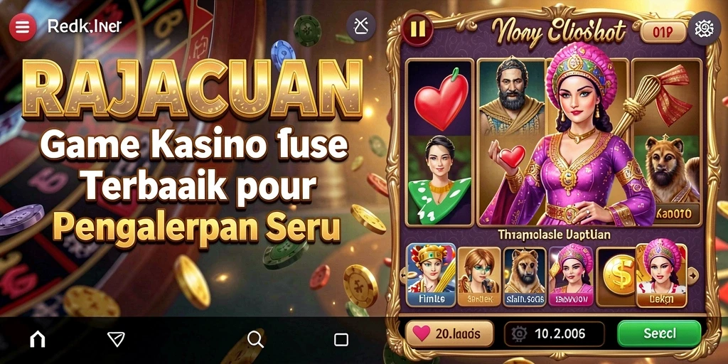 Menampilkan gameplay seru dan interaktif dari RAJACUAN.