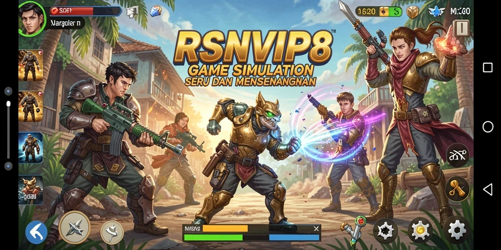 Tampilan gameplay RSNVIP8 yang menarik dan interaktif.