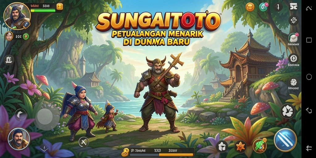 Tampilan gameplay mengasyikkan di SUNGAITOTO.